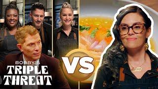 Titans vs. Chef Claudette Zepeda | Full Episode Recap | Bobby’s Triple Threat | Food Network