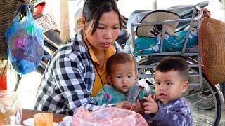 Single mother gets attention from policeman - harvesting giant cabbage garden. Triệu Thu Thùy.