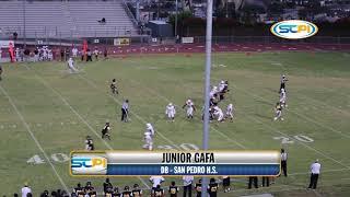 Top Plays: Junior Gaffa - San Pedro High-  football - SOUTHERN CALIFORNIA PREP INSIDER: Ep.3