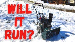 $25.00 Marketplace Snow Blower! How Bad is it???