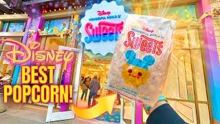 INSIDE the Disney Wonderful World of Sweets store serving the BEST popcorn at the Disneyland Resort