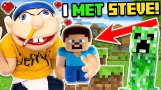 Jeffy Meets Minecraft Steve! (SML Parody)