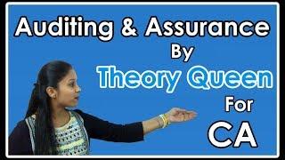 CA Auditing & Assurance - Prof. Sonali Jain - DK Gola Classes