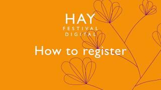 How to register for Hay Festival Digital 2020