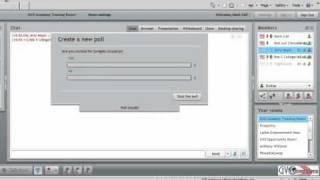 GVO Conference How To Poll Your Web Conference Room Members