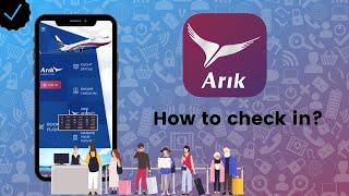 How to check in on Fly Arik Air?