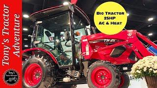 TYM Tractors' 2025 New Model - Biggest 25HP AC Cab Tractor On The Market - TYM T3025 (2515 Cab)