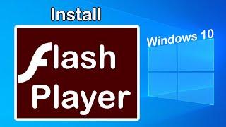 How to Install Flash Player on Windows 10  /2023