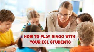 Fun ESL Activities: BINGO | ITTT | TEFL Blog