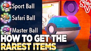 Get the Rarest Pokeballs & Items from Item Printer - Pokemon Indigo Disk