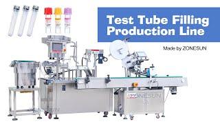 How to use ZS-FAL180Z3 Test Tube Filling Production Line