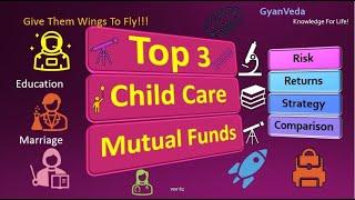 Top 3 Child Care Mutual Funds. How Do You Plan Your Child's Education, Marriage? Return, Strategy