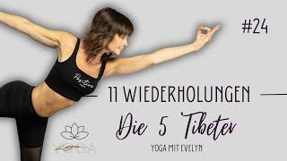 LYN YOGA #24 - die 5 Tibeter - 11 Wiederholungen