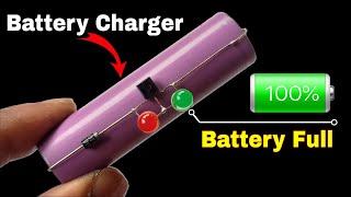 Very Simple 3.7V Battery Charger With Battery Level Indicator