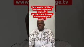 Clip 1st "black" footballer see description Football  Fútbol futebol premierleague sports AntiRacism