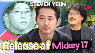 'Mickey 17' From BTS with Bong Joon-ho to personal stories  All about Steven Yeun