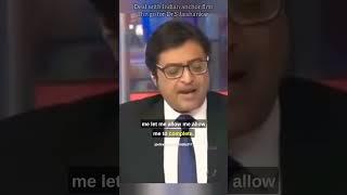 Arnab Goswami Smashed American Professor #shorts #shortsfeed