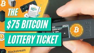 How to Play The Bitcoin Lottery - Blockstream Jade Solo Mining Tutorial.