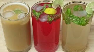 3 BEST SUMMER DRINKS | REFRESHING SUMMER DRINKS BY (TASTY MEALS9)