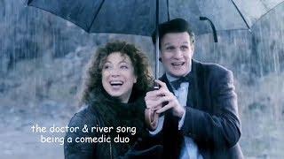 the doctor and river song being a comedic duo