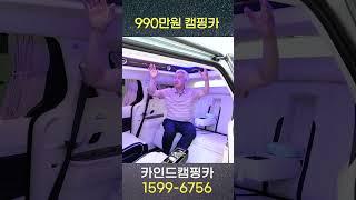 990만원 카니발 캠핑카! 카인드 아크리무진! 빠른 출고 가능합니다!