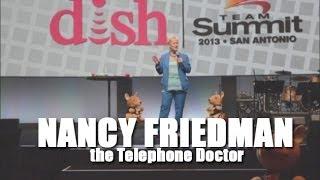 12 MINUTE  DEMO  - Nancy Friedman, Keynote speaker -  Customer Service Expert.