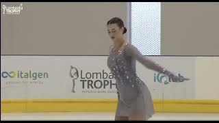 Tetiana Firsova SP 2024 Lombardia Trophy