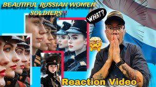 Reaction to: Beautiful Russian Women Military  Красивые русские женщины-военные: Reaction 