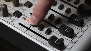 How to use a Behringer UB2222FX-PRO mixer for live sound reinforcement