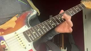 John Mayer Stevie Ray Vaughan slow blues lesson for us beginners