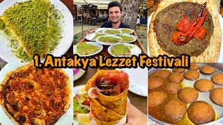 HATAY’DA DÜNYALARI YEDİM!!! 1. ANTAKYA LEZZET FESTİVALİ!!!