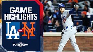 Dodgers vs. Mets NLCS Game 3 Highlights (10/16/24) | MLB Highlights