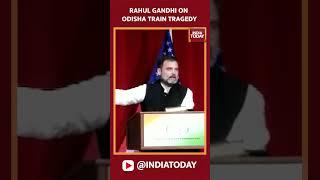 'It's My Responsibility And I'm Resigning': Rahul Gandhi On Odisha Train Tragedy #shorts