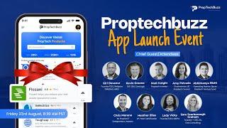 Proptechbuzz App Launch Event 2024