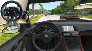 Realistic Driving | Crazy V8 | Logitech g29 + shifter gameplay | BeamNG Drive