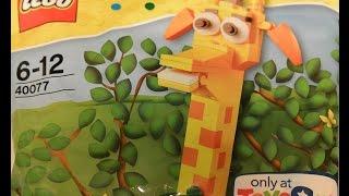 Lego Geoffrey the Giraffe TRU Polybag Review Set #40077 - NAB Bricks Polybag Palooza