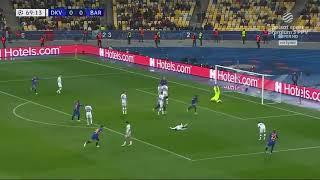 Ansu Fati goal vs Dinamo Kiev - Champions Legue 2021/22 