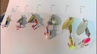Wisconsin Trout Fishing - TROUT SPINNER LURE MAKING 3