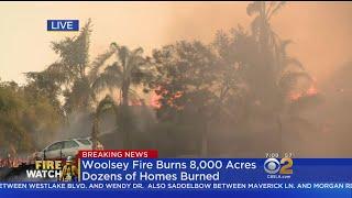 Woolsey Fire Rips Through Thousand Oaks Neighborhoods