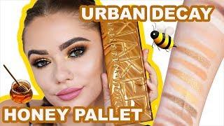 NEW URBAN DECAY NAKED HONEY PALETTE REVIEW .. WORTH IT? MAKEUPBYSANCHEZ