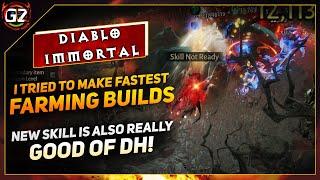 I Thought These Could Be Fastest Speed Farm Builds For Demon Hunter | Diablo Immortal