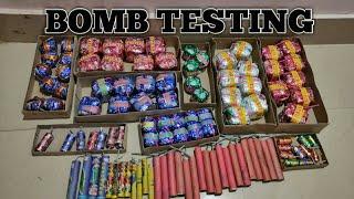 Diwali Crackers Testing || Crackers Testing || CG KE EXPERIMENT ||