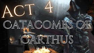 DARK SOULS 3: 4K Quality /// Playthrough - Act 4 : Catacombs Of Carthus