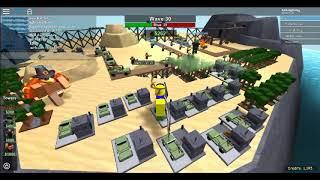 TOWER BATTLE insane fight using (jeeps commandos phaser raygunner)