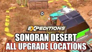 Expeditions A Mudrunner Game - All Upgrade Locations Sonoran Desert Arizona