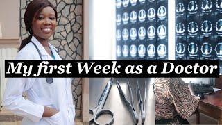 MY FIRST WEEK AS DOCTOR || Doctor Vlog