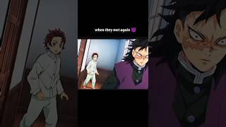 Genya transformation was unbelievable #anime #demonslayer #tanjiro #genya #shorts