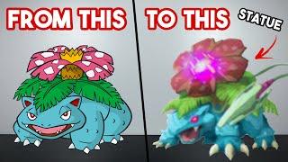 UNBOXING!  GIANT Mecha Pokémon Statue of Venusaur by Frame Wars