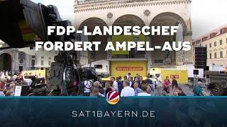 Ende der Ampel-Regierung? Bayern-FDP mit Forderung