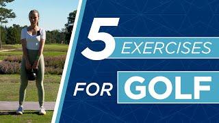 5 MUST DO exercises to improve your golf game